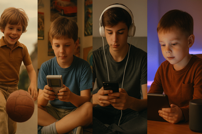 De la calle al scroll: Cómo ha cambiado la infancia con la tecnología