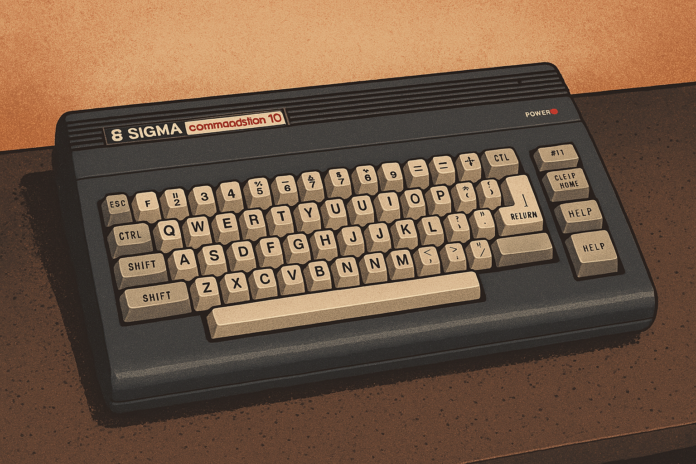Sigma Commodore 16 ilustración AI