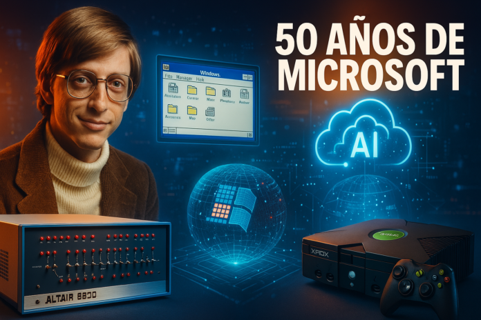 MIcrosoft 50 años