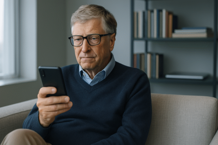 Bill Gates y el uso del celular