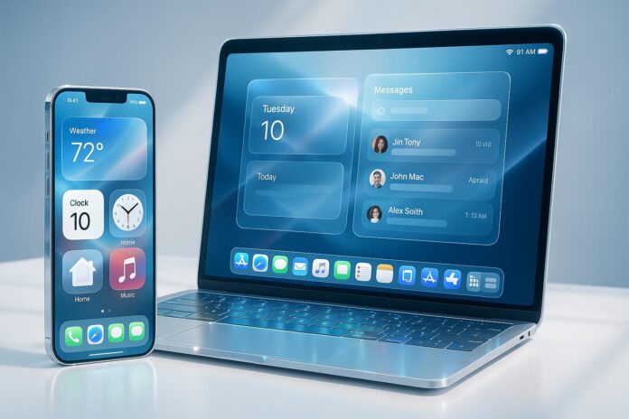 Apple’s Liquid Glass design