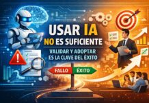 ¿Por qué no basta con usar IA? Usar AI no es suficiente