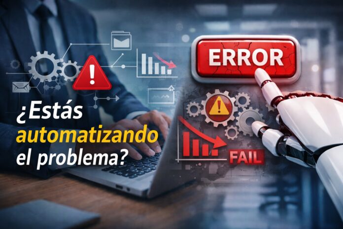 ¿Estás automatizando el problema… o realmente haciendo más eficiente tu empresa?