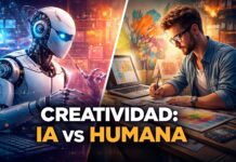 Creatividad con IA vs. Creatividad Humana: ¿Rivales o Aliados? Creatividad IA vs Creatividad Humana