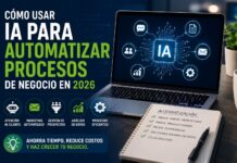 Cómo usar IA para automatizar procesos de negocio en 2026 Cómo usar inteligencia artificial para automatizar procesos de negocio y aumentar la productividad empresarial en 2026